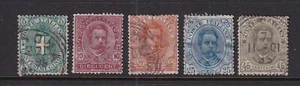 Italy Used Stamps Sc#67-71 - Picture 1 of 1