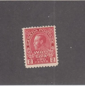 CANADA (MK570) # MR2 VF-MH 2cts KGV /WAR TAX /CARMINE/ 1915 CAT VALUE $35 - Bild 1 von 1