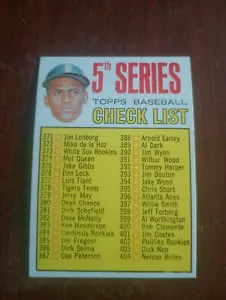1967 Topps #361 Checklist (5th Series) (R.Clemente) (NRMT+) - Picture 1 of 2