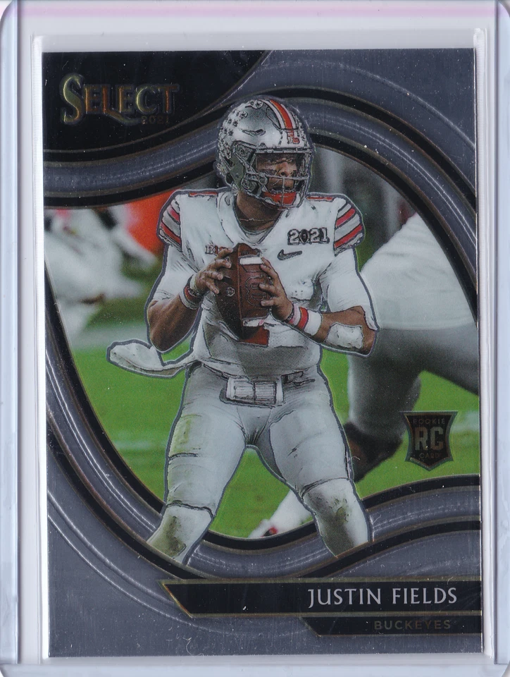 2021 Panini Chronicles JUSTIN FIELD Select Ohio RC Rookie Card Chicago Bears - Image 1 of 1