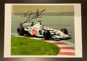 Jacques villeneuve BAR Honda Signed 8 x 10 Picture - Picture 1 of 1
