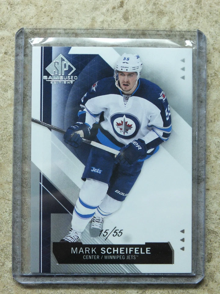 15-16 UD Upper Deck SPGU SP Game Used Base #30 MARK SCHEIFELE /55 - Image 1 of 1