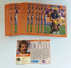 1989 Pro Set #204 MIKE LANSFORD Lot of (10) - Picture 1 of 1