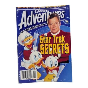 Disney ADVENTURES The Magazine for Kids STAR TREK Secrets Jan 1995 Vol. 5 No. 3 - Picture 1 of 9