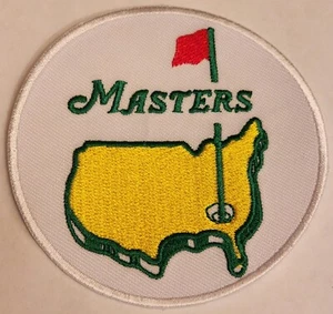 Masters PGA Golf Embroidered iron on patches 3 1/4 " - Picture 1 of 1