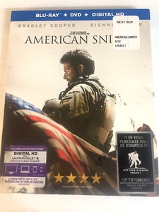 American Sniper Bradley Cooper DVD Ships Same Day With Tracking - Picture 1 of 3