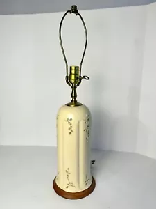 Blumenmuster Boho niederländische Keramikglockenlampe handgefertigt von MPM (Mick Morgan Keramik) 23 Zoll - Bild 1 von 13