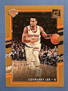 Courtney Lee 2017-18 Donruss Base #100 New York Knicks - Picture 1 of 2