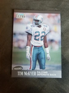 1991 Ultra Football Card #89 Tim McKyer TRADES (Falcons/Dolphins) - Bild 1 von 1