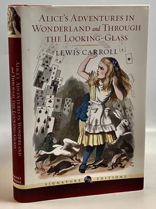 Carroll ALICE'S ADVENTURES IN WONDERLAND THROUGH THE LOOKING GLASS 2012 B & N - Imagen 1 de 9