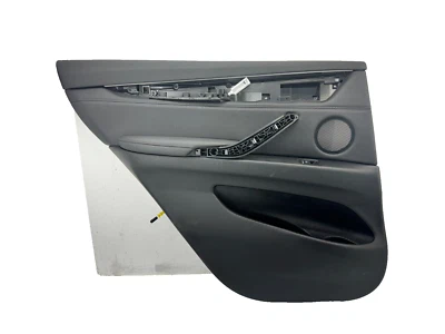 2017 BMW X5 F15 ЗАДНЯЯ ЛЕВАЯ ВНУТРЕННЯЯ ДВЕРНАЯ ПАНЕЛЬ СО СТОРОНЫ ВОДИТЕЛЯ ОТДЕЛКА ЧЕРНАЯ T0510636 - Изображение 1 из 4