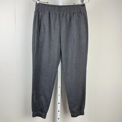 Banana Republic Jogger Pants Womens Size 4 Short Charcoal Gray Pull On - Image 1 of 4