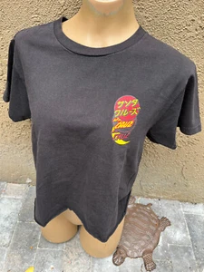Santa Cruz Japanese Writing Graphics BLACK Tshirt -Youth Sz L - Picture 1 of 8