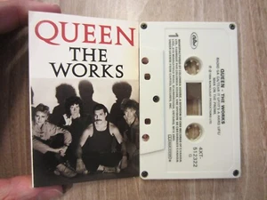 QUEEN '84 album canadian CAPITOL cassette THE WORKS play tested TAPE EX - Picture 1 of 7