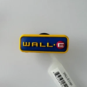 Original Jibbitz Kroko/Schuh Anhänger: Wall E Logo, neu unbenutzt - Bild 1 von 1