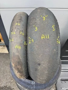 Pirelli Diablo Superbike Slicks Motorcycle Race Track Tyres 120/70-17 190/60-17 - Picture 1 of 3