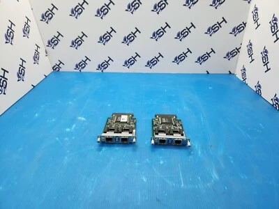 Cisco VWIC-2MFT-E1-DI 2-Port RJ-48 Multiflex Trunk Card Lot of 2 - Image 1 of 4