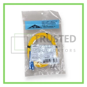 Allen Tel GBSTC-D1-02 Duplex ST to SC Singlemode Fiber Optic Patch Cord, 2 Meter - Picture 1 of 5