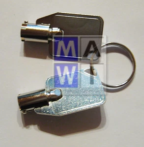 Original 2 x clé QNAP / clé pour cadre de montage / plateau de disque dur 45007-002703-00-RS - Photo 1/1