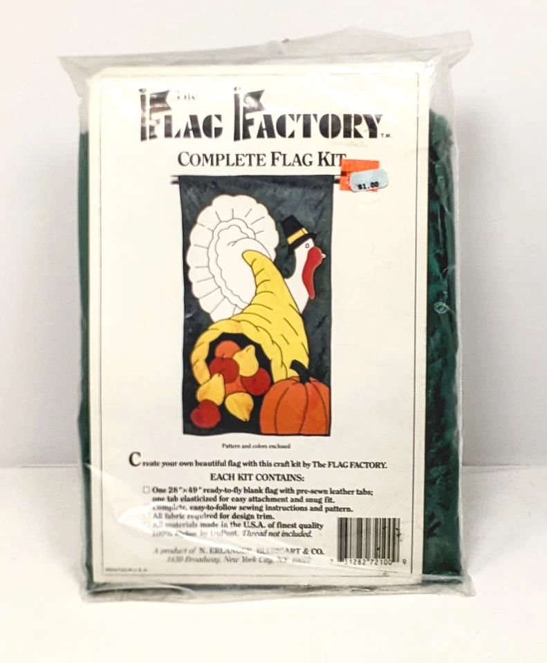  Mr. Turkey Complete Flag Kit Style #63568 by Mutual Industries Foto 1 de 1