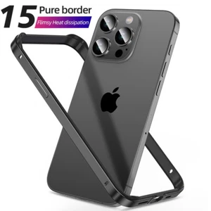 Bumper Case For iPhone 17 16 Pro Max 15 14 13 12 11 Aluminum Metal Phone Frame - Picture 1 of 24