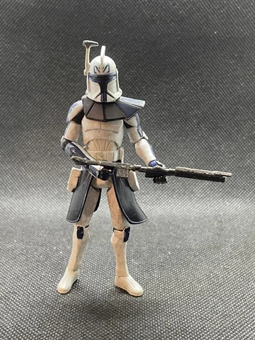 Hasbro Star Wars Clone Captain Rex 3.75" Action Figure Incomplete READ CW4 Cover