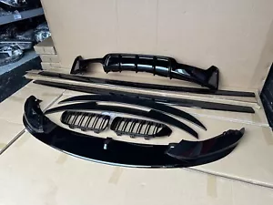 BMW 4 SERIES F32 F33 F36 GLOSS BLACK M PERFORMANCE BODY KIT - Picture 1 of 11