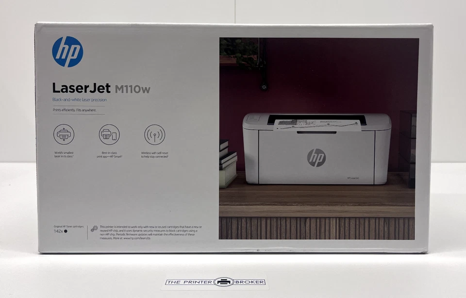 HP Impresora LaserJet M110W 7MD66F#B19