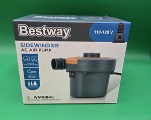 Bestway sidewinder AC air pump 110-120V Inflation Deflation Camping Mattress - Picture 1 of 3