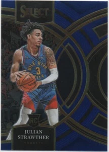 2023-24 Panini Select JULIAN STRAWTHER Base Retail Blue Premier RC #101 - Picture 1 of 2