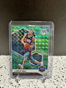 2020 Panini Mosaik LaMelo Ball Rookie grün Mosaik Prizm #202 Hornissen - Bild 1 von 2