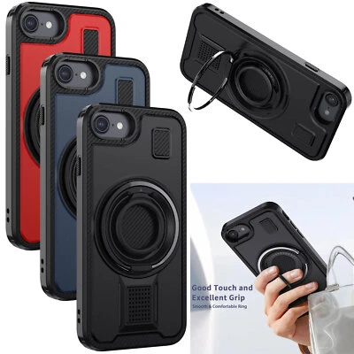For Apple iPhone 6/6s/7/8 4.7inch Phone Holder Kickstand Case Heavy Duty Cover - Image 1 of 4