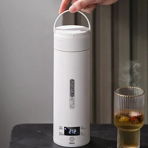 Bollitore Elettrico Portatile da Viaggio Euakee 450ML Caldaia ad Acqua Calda ... - Picture 1 of 8