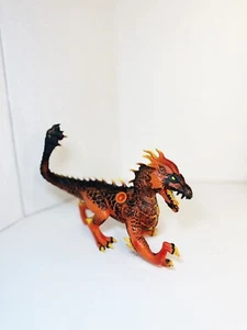 Schleich 2017 Eldrador Creatures Lavadrache Figur rot orange schwarz - Bild 1 von 4