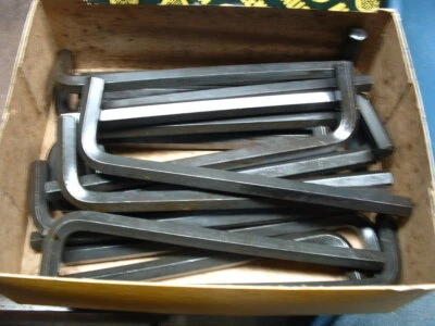 BRAND NEW BOX OF 21 METRIC 10MM HEX KEY SOCKET SCREW ALLEN KEY WRENCH USA CT.  - Image 1 of 2