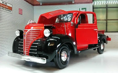 Plymouth Lorry Pickup Red ~1941 Truck Diecast G LGB 1:24 Scale Model Railway - Image 1 of 4