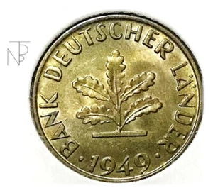 GERMANIA 1949 (F) 10 Pfennig Baden-Württemberg - Picture 1 of 4