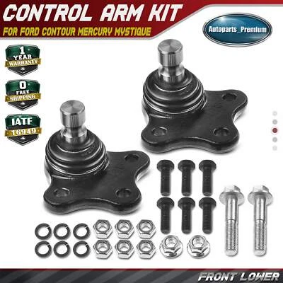 Juego de 2 rótulas inferiores delanteras para Mercury Cougar 1999-2002 Mystique Ford Contour Foto 1 de 4