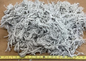 1 kg di rivestimento in lino/cotone per esclusori di trazione/artigianato/isolamento. Tessuto Regno Unito - Foto 1 di 2