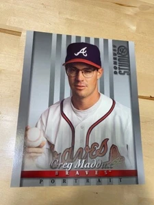 Greg Maddux - 1997 Donruss Studio 8x10 cartolina ritratto! Hall of Famer! - Foto 1 di 2