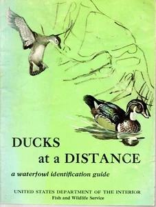 Vintage July 1963 Ducks at a Distance Guide-U.S. Dept. of the Interior Paperback - Picture 1 of 3