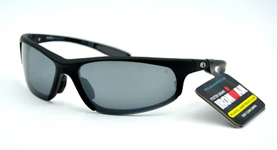 Gafas de sol envolventes polarizadas negras Foster Grant IronMan "FUERTES" MaxBlock 100 % UV Foto 1 de 4