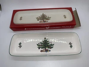CHRISTMASTIME NIKKO MINT TRAY 9" - Picture 1 of 4
