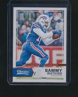 SAMMY WATKINS 2016 PANINI CLASSICS TIMELESS TREASURES PARALLEL 65/99 - Image 1 of 2