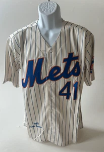 Tom Seaver # 41 1969 New York Mets MLB Jersey Size Large - Picture 1 of 9
