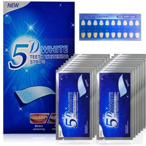 5D Enamel Friendly Teeth Whitening Effective Teeth White Strips (28 Strips) - Picture 1 of 5