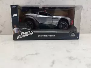 JADA METALS FAST AND FURIOUS F8 LETTY'S RALLY FIGHTER NEW 1/32 DIE CAST SILVER - Picture 1 of 2