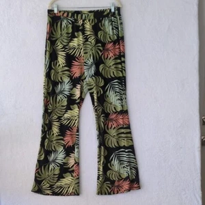 Lark + Grey Damen Tropical Flared Pull On Hose Gr. XL - Bild 1 von 5