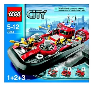 Lego City 7944 - Fire Hovercraft - Feuerwehr Luftkissenboot - Bild 1 von 2