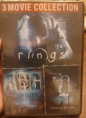THE RING - RING TWO - RINGS - 3 MOVIE COLLECTION DVD BRAND NEW SEALED HORROR  - Image 1 of 2